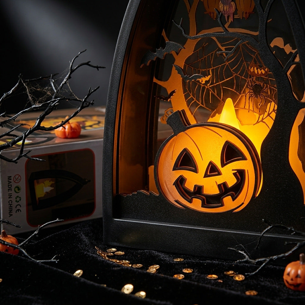 HauntGlow Halloween Lantern