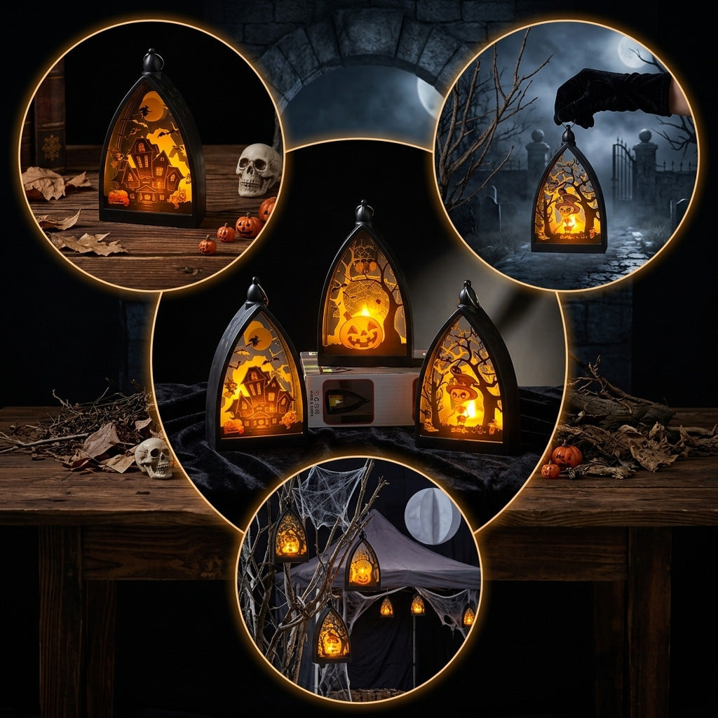 HauntGlow Halloween Lantern