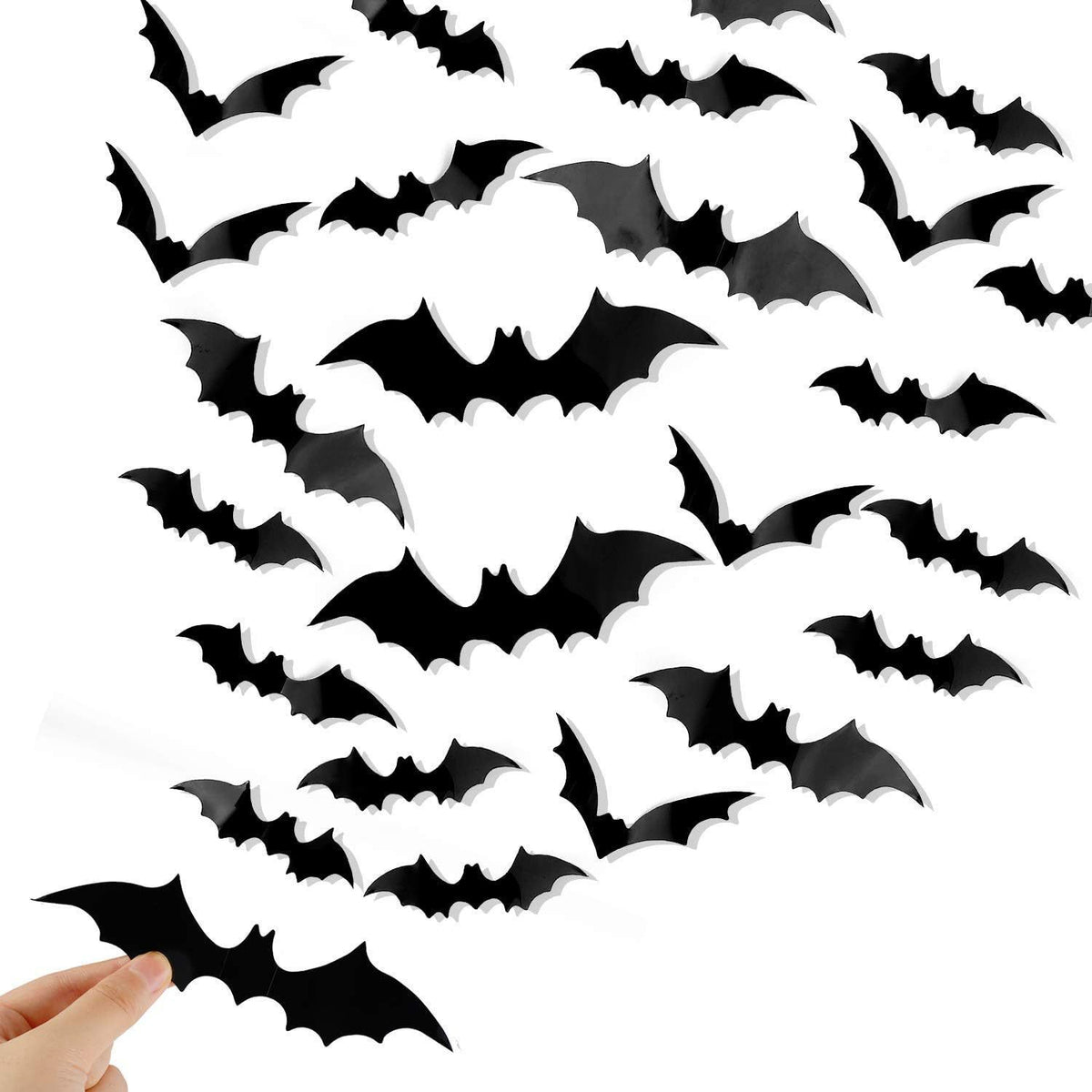 BatSwarm 3D Halloween Wall Decor