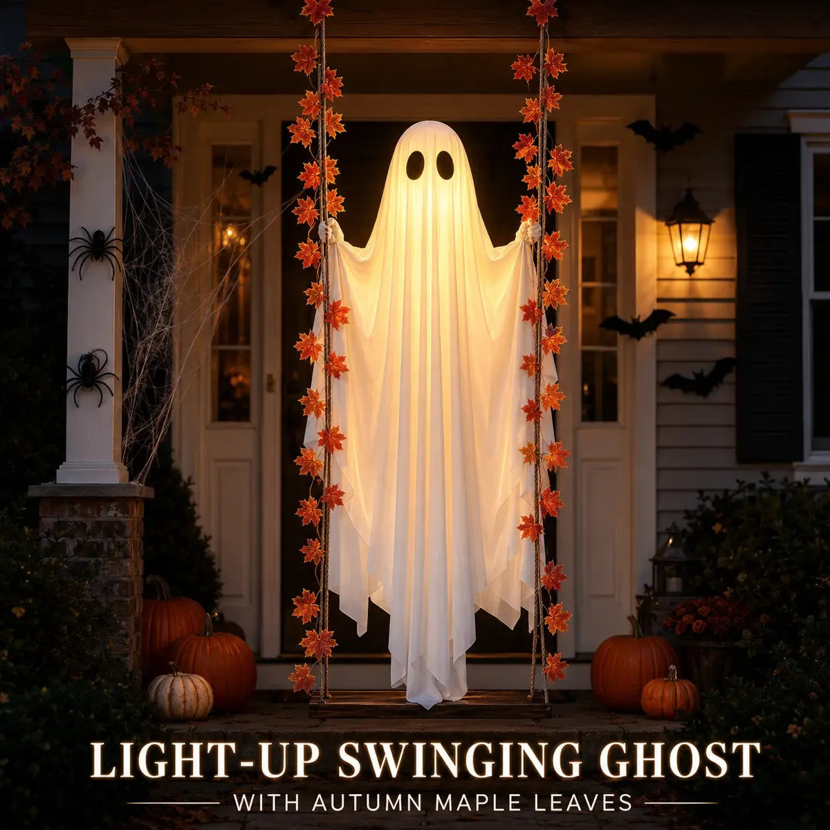 GhostSwing Glowing Halloween Ghost